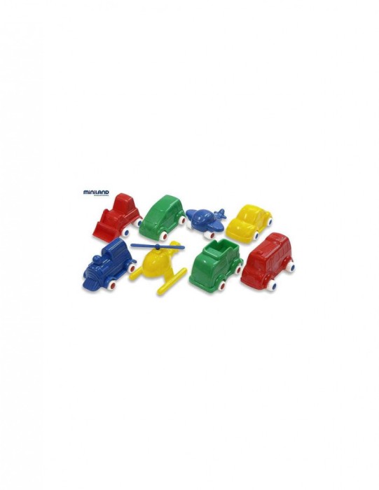 Jucarii Minimobil Miniland 32 vehicule