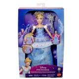 Disney Princess Papusa Cenusareasa Interactiva Cu Rochie Luminoasa