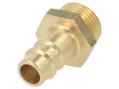 Conector Ștuț Alamă 0-35 Bar G 3/8 NW 7.2 foto