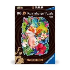 Ravensburger - Puzzle lemn pasari 300 piese
