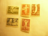 Serie Finlanda 1947 Lupta contra TBC 5 valori (val.20 urma sarniera)