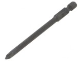 Bit Surubelniță Phillips PH1, 90mm, KING TONY, Profesional