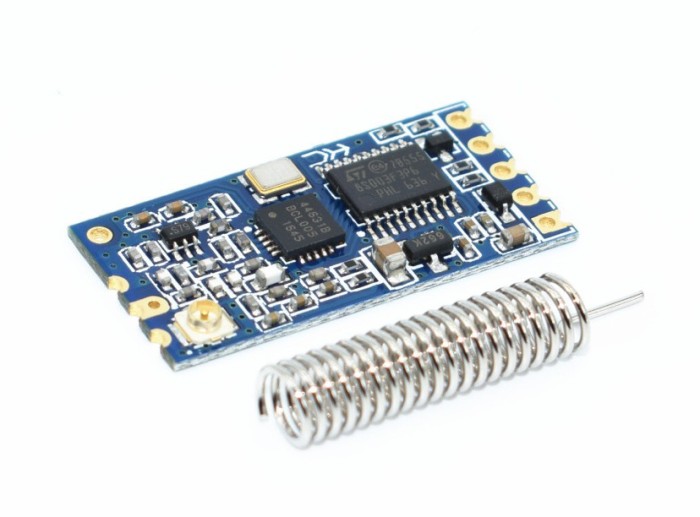 Modul HC-12 / si4463 / 433MHz wireless Arduino 1000M cu antena Bluetooth (h.220)