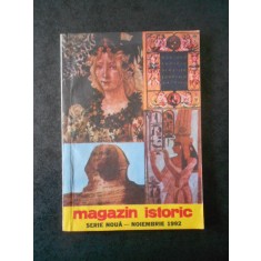 REVISTA MAGAZIN ISTORIC (Noiembrie, 1992)