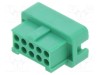 Conector cablu-cablu/PCB mufă mamă Gecko 1,25mm PIN 10 450V HARWIN