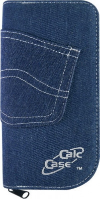 Husa Calculator Stiintific, Bestlife Cc19, 195 X 100 X 25mm, Jeans Albastru/catifea Neagra, Cu Fermo foto