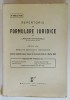 REPERTORIU DE FORMULARE JURIDICE de LASCAR DAVIDOGLU , 1948