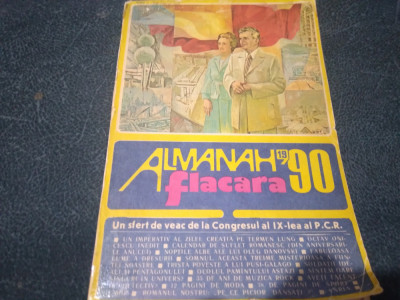 ALMANAH FLACARA 1990 foto