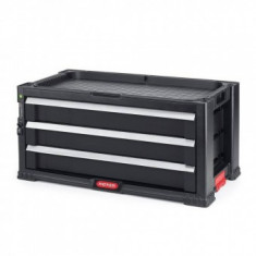 Dulap pentru scule cu 3 sertare, Keter 17199302 TOOL CHEST, 56.2 x 28.9 x 26.2cm