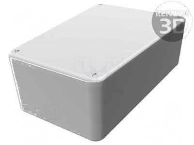 Carcasă universală din aluminiu verde foto