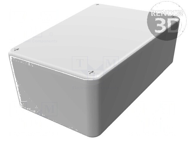 Carcasă universală din aluminiu verde