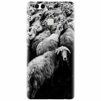 Husa silicon pentru Huawei P9 Plus, Sheep foto