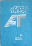 Agenda Tehnica F.T. Tanasescu si Colab. 1990, Constructii, Carte Tehnica in Romana, 622 Pagini, Coperta Cartonata