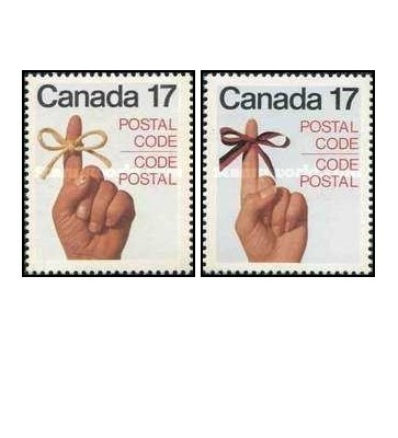 Canada 1979 - codul postal, serie neuzata