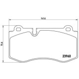 Brembo set placute frana, frana disc Prime Line