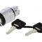 Comutator Rotativ cu Cheie 22mm Negru ZB4BG7