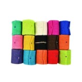 Accesorii creatie - panza iuta, diverse culori, 5cm x 2m, set 12 buc, Colorarte