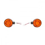 Lampa gabarit LED 12/24V pentru oglinda camion rosu/portocaliu FR0331RY Breckner Germany