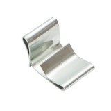 Set 50 cleme pentru capac jgheab din otel galvanizat rezistent