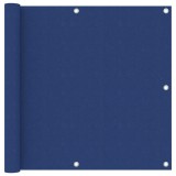 Gossi paravan de balcon, albastru, 90 x 300 cm, tesatura oxford