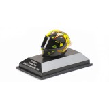 Model přilby Valentino Rossi MotoGP winter test DAY1 2018 1:8 - 1:8