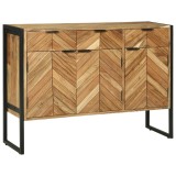 vidaXL Sideboard 100x30x75 cm Lemn Solid Acacia
