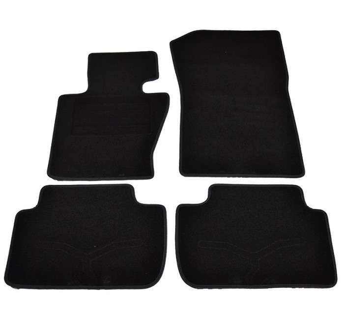 Covorase mocheta BMW X3 E83 1/2004-10/2010 Negru, set de 4 bucati