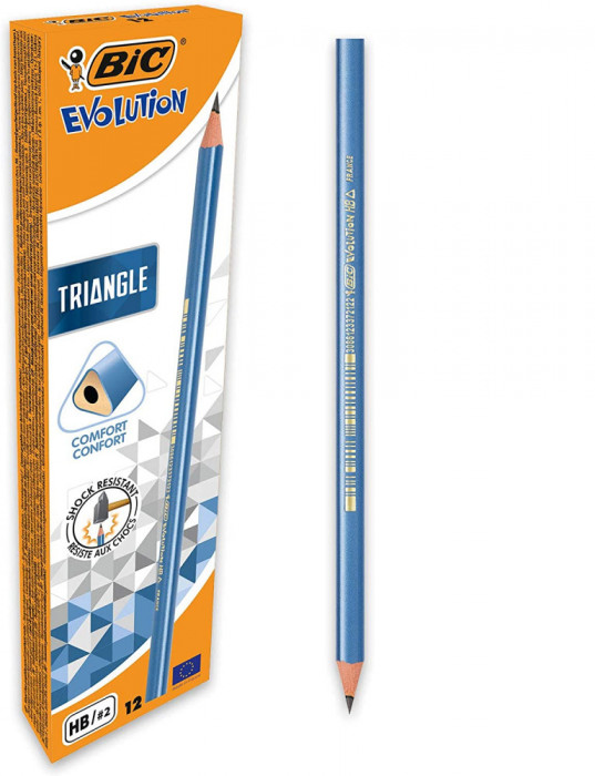 Set creioane triunghiulare Evolution, BIC