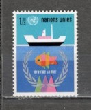 O.N.U.Geneva.1974 Conferinta ONU asupra drepturilor marilor SN.521, Nestampilat