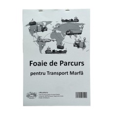 Foaie Parcurs Marfa A4, 100 File/Carnet - Formular Tipizat pentru Transport de Marfa foto