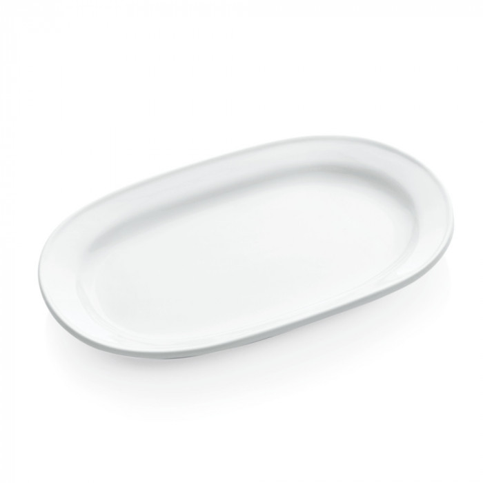 Platou oval din portelan, 35x 21 cm