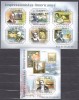 DB1 Pictura Mozambic Impresionisti Americani MS + SS MNH, Nestampilat