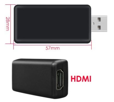 Modul iesie video HDMI tetiere sau plafon unitati cu navigatie kituri KIT-USB-HDMI CarStore Technology foto
