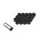 Set 20 Capace Prezoane 21 mm + Clește de Montare &ndash; Negru