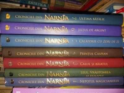 Cronicile din Narnia C. S. Lewis 7 volume foto