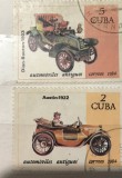 (A) Timbre straine serii tematica Tehnica Masini Cuba