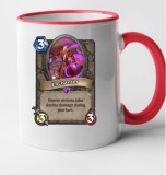 Cana maner rosu personalizata HearthStone - Enchanter, INOVATIX&reg;. 330ml