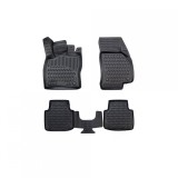 Covorase Auto Tip Tavita PSN Cauciuc TPE Negru Dedicate Skoda Superb III 2015-2023 Fata Spate