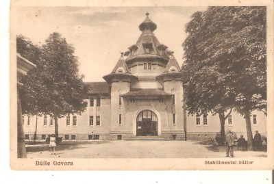 Carte Postala Baile Govora foto