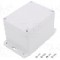 Carcasa policarbonat, 90mmx115mmx80mm, IP67, GAINTA - G221MF-IP67