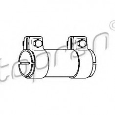 Conector teava, sistem de esapament VW PASSAT (3A2, 35I) (1988 - 1997) TOPRAN 102 753