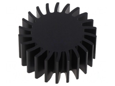 Radiator extrudat rotund 20mm 3.6K/W foto
