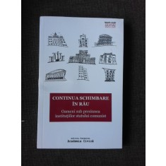 CONTINUA SCHIMBARE IN RAU, OAMENI SUB PRESIUNEA INSTITUTIILOR STATULUI COMUNIST