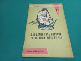 DIN EXPERIENȚA NOASTRĂ &Icirc;N CULTURA VIȚEI DE VIE / 1963 * 2 2 4