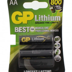 Baterie litiu GP R6 (AA) 2 buc/blister
