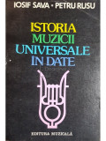 Iosif Sava - Istoria muzicii universale in date (editia 1983)