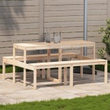 Gossi masa de picnic, 160x134x75 cm, lemn masiv de pin