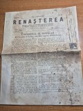 revista religioasa - renasterea - 17 noiembrie 1929 - revista eparhiei ortodoxe romane a vadului,feleacului,geagiului si clujului