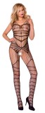 Bodystocking Sexy Crotchless Negru OS, Casmir