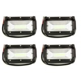 4 x 72W 24LED, camion, tractor, lumina de lucru, lumina de zi, SUV,ATV 10/48V